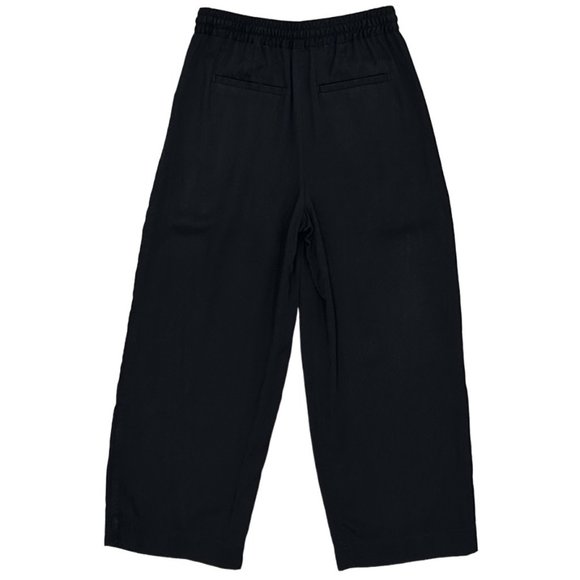 Club Monaco Signature Elasticated Pleated Trouser Pants in Black Women’s Size S - Picture 3 of 16